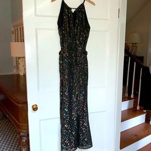 Anthropologie Edita Halter Jumpsuit